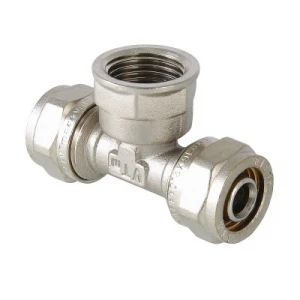 Тройник для мет/пласт d16х1/2"вн.р.   VALTEC
