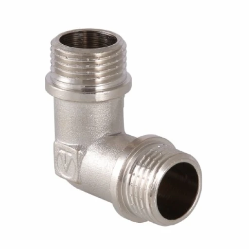 Угольник никель 1/2" нар./нар. VALTEC
