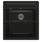 Мойка каменная МС-10 ЗВЕЗДНОЕ НЕБО глянец, квадратная 505*460, глубина 190