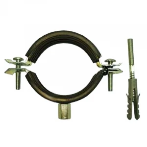 Хомут с гайкой  1 1/2"  (ДУ-40) (47-53 мм)