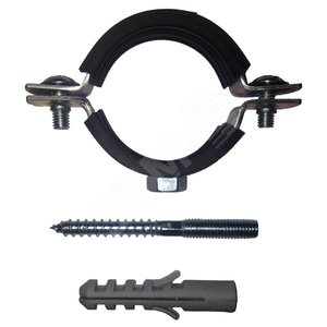 Хомут с гайкой  2 1/2"  (ДУ-65) (74-80 мм)