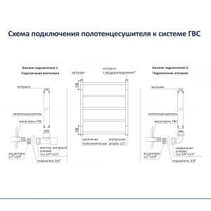 Полотенцесушитель Aquatek Альфа П7 500х600  (Ш*В) с полочкой нижнее подключение (черный муар)