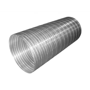 Дымоход гофрированный стальной d120 1,0 м
