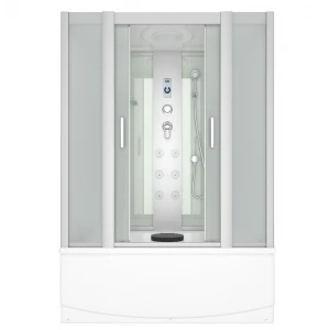 Душевой бокс ERLIT  ER4515TP-C3 (1480*800*2150) высокий поддон, матовый, гидромассаж