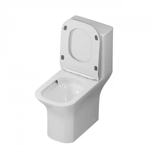 Унитаз напольный безободковый GROSSMAN GR-4464SQ Classic (640*350*800)  ,ТОРНАДО 2 места
