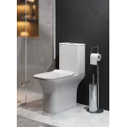Унитаз напольный безободковый GROSSMAN GR-4464SQ Classic (640*350*800)  ,ТОРНАДО 2 места