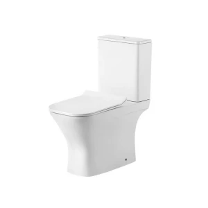 Унитаз напольный безободковый GROSSMAN GR-4464SQ Classic (640*350*800)  ,ТОРНАДО 2 места