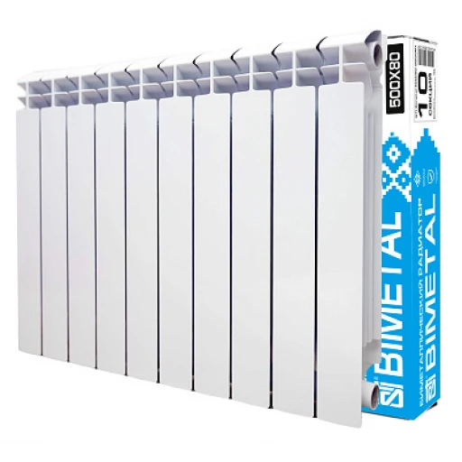 Радиатор биметаллический BM STI Bimetal 500/80 (S500B10) 10 секций (БЕЛАРУСЬ)