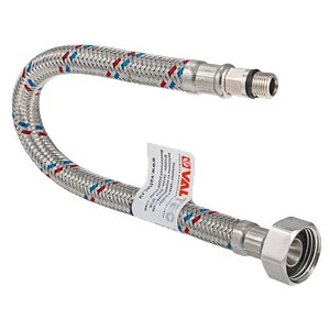 Подводка для воды  М10х18 - G1/2" 150 см  VALTEC