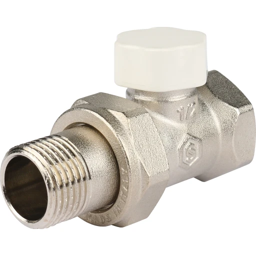 Клапан запорный прямой 1/2" STOUT SVL 1176