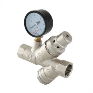 VALTEC Клапан подпиточный с фильтром и  манометром 1/2"