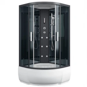 Душевая кабина ERLIT  ER5709TP-C2-RUS (900*900*2150) высокий поддон, тонированные