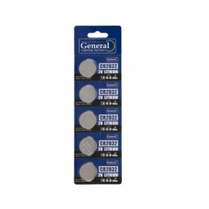 Батарейка General CR2032 Lithium (таблетка)