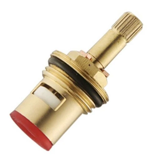 Кран-букса 1/2" кер.20 шл,2 резьбы,180,юбка 23