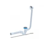 Сифон  1 1/2"  д/ван. с вып.и пер. Click-Clack 40/50 прямоточный АНИ ПЛАСТ (30 шт.) EС155G