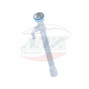 Сифон гофрированный удлин 1 1/2"*40/50 с отв для стир/м (648-1488мм) АНИ (40 шт.) G118