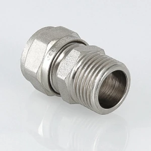 Муфта для мет/пласт d26х1"нар.р. VALTEC
