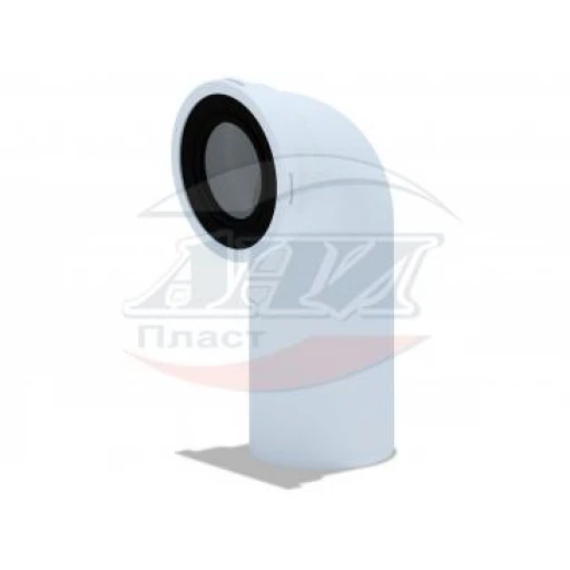 Отвод  для унитаза /фановая труба/ 90' АНИ ПЛАСТ (15 шт.) W9220