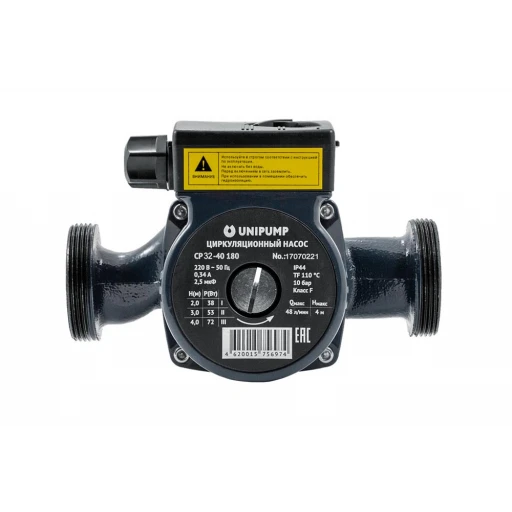 Насос  циркул. UNIPUMP CP 32-40 180 (гайки)