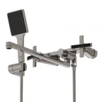 Смеситель для ванны и раковины 1/2 кер. MIXLINE ML37-02 "Cross"