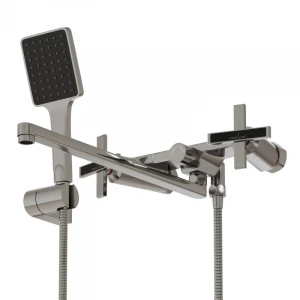 Смеситель для ванны и раковины 1/2 кер. MIXLINE ML37-02 "Cross"