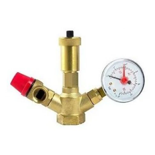 Группа безопасности для котла латунь 1" МИНИ AQ1123