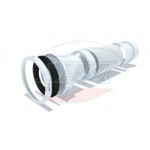Слив д/унитаза 260/540 90 град гибкий  АНИ ПЛАСТ (15 шт.) K721R