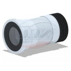 Слив д/унитаза 320/750 90 мм гибкий  АНИ ПЛАСТ (15 шт.) K728R