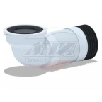 Слив д/унитаза 260/540 гибкий  УГЛОВОЙ АНИ (15 шт.) K729R